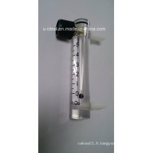 Débitmètres entiers en verre à base de rotamètre anticorrosion